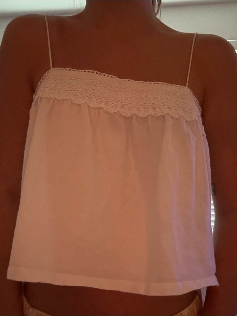 AE Lace Trim Babydoll Cami